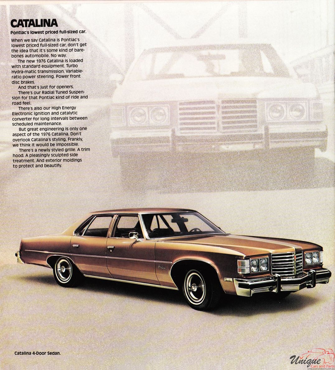 1976 Pontiac Full-Line Brochure Page 28